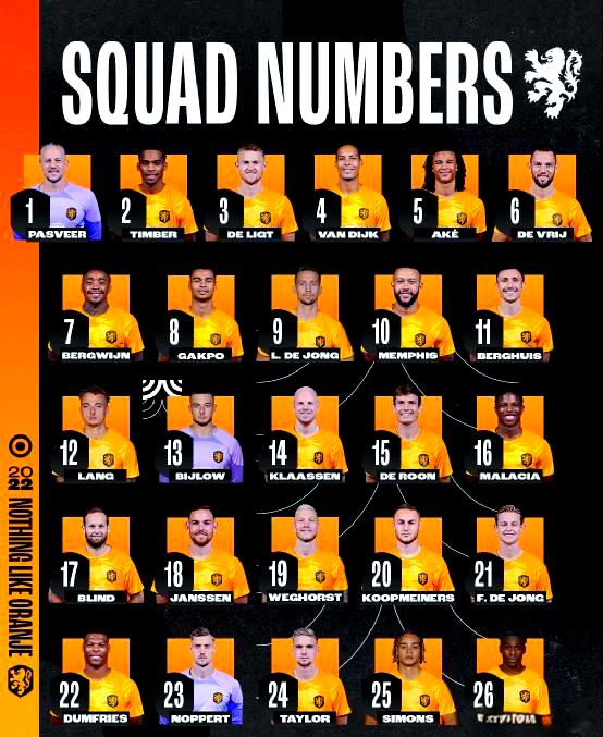 荷兰队再夺胜，小组排名升至榜首