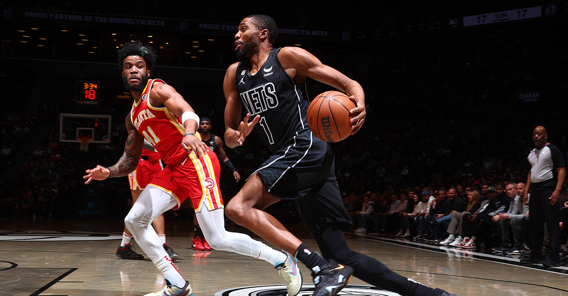 篮网大胜老鹰，欧文独得30+带队赢球