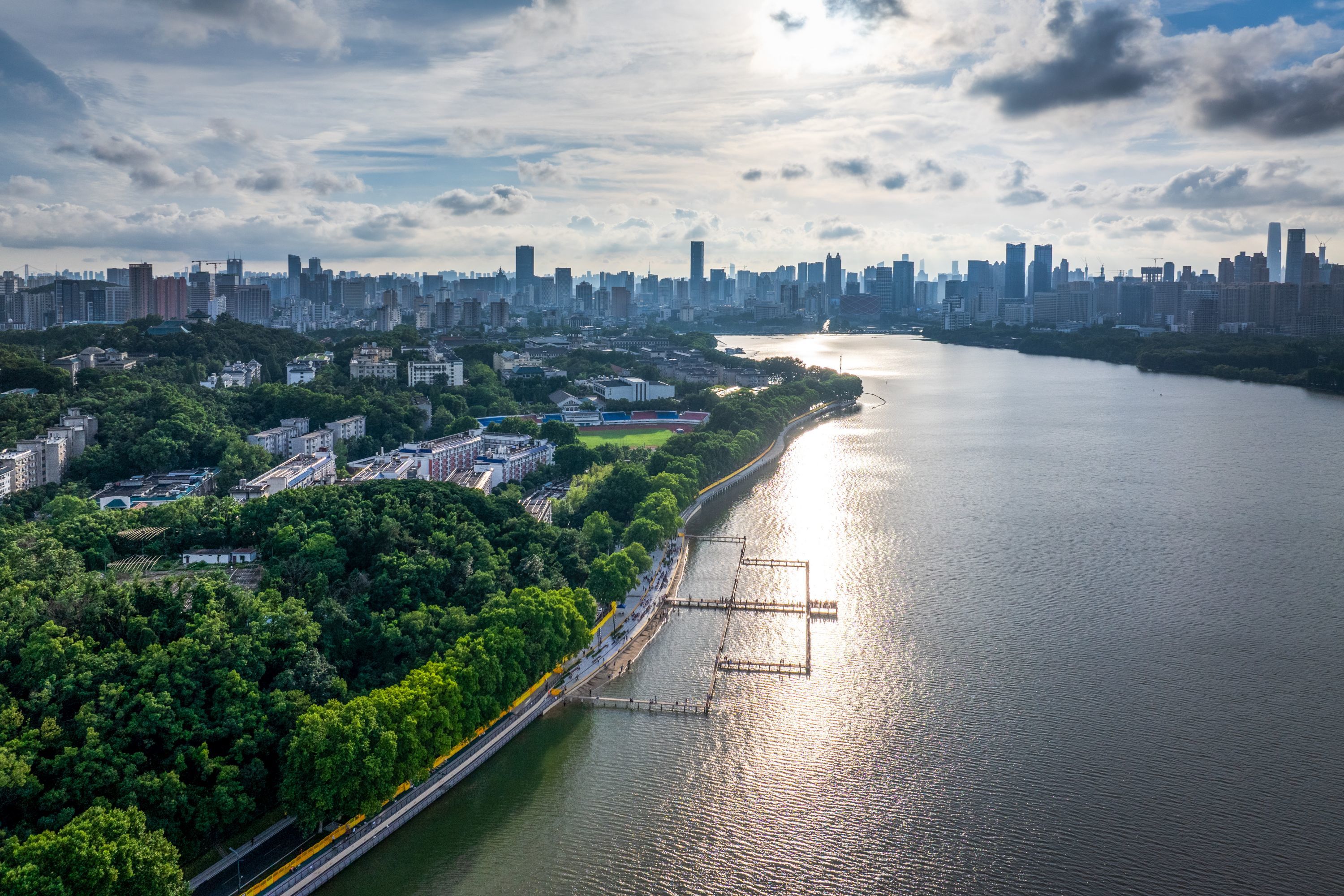 武汉S10水上公园预计10月底试运营